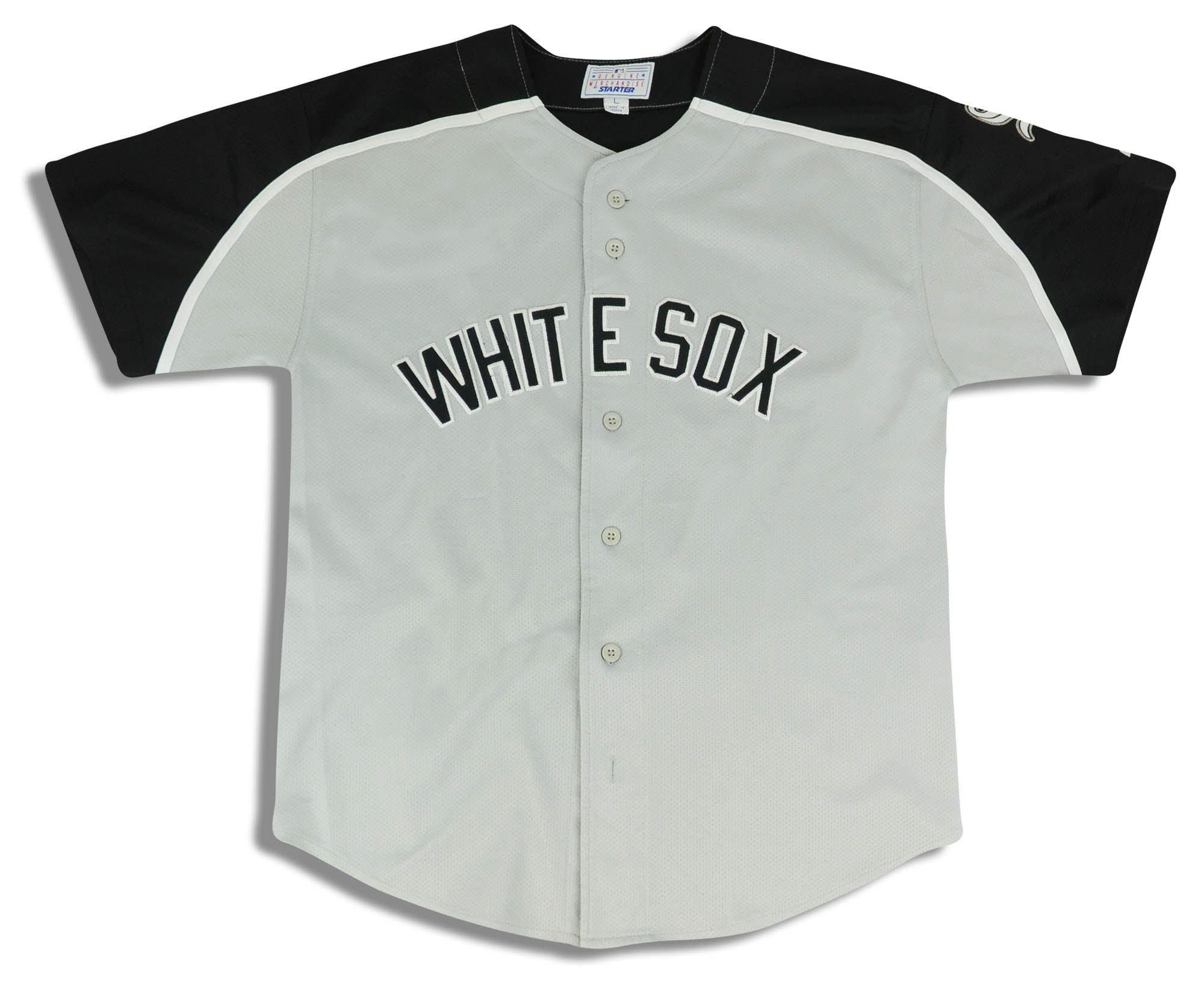 1990s Chicago White Sox Jersey - Grey White Sox Script
