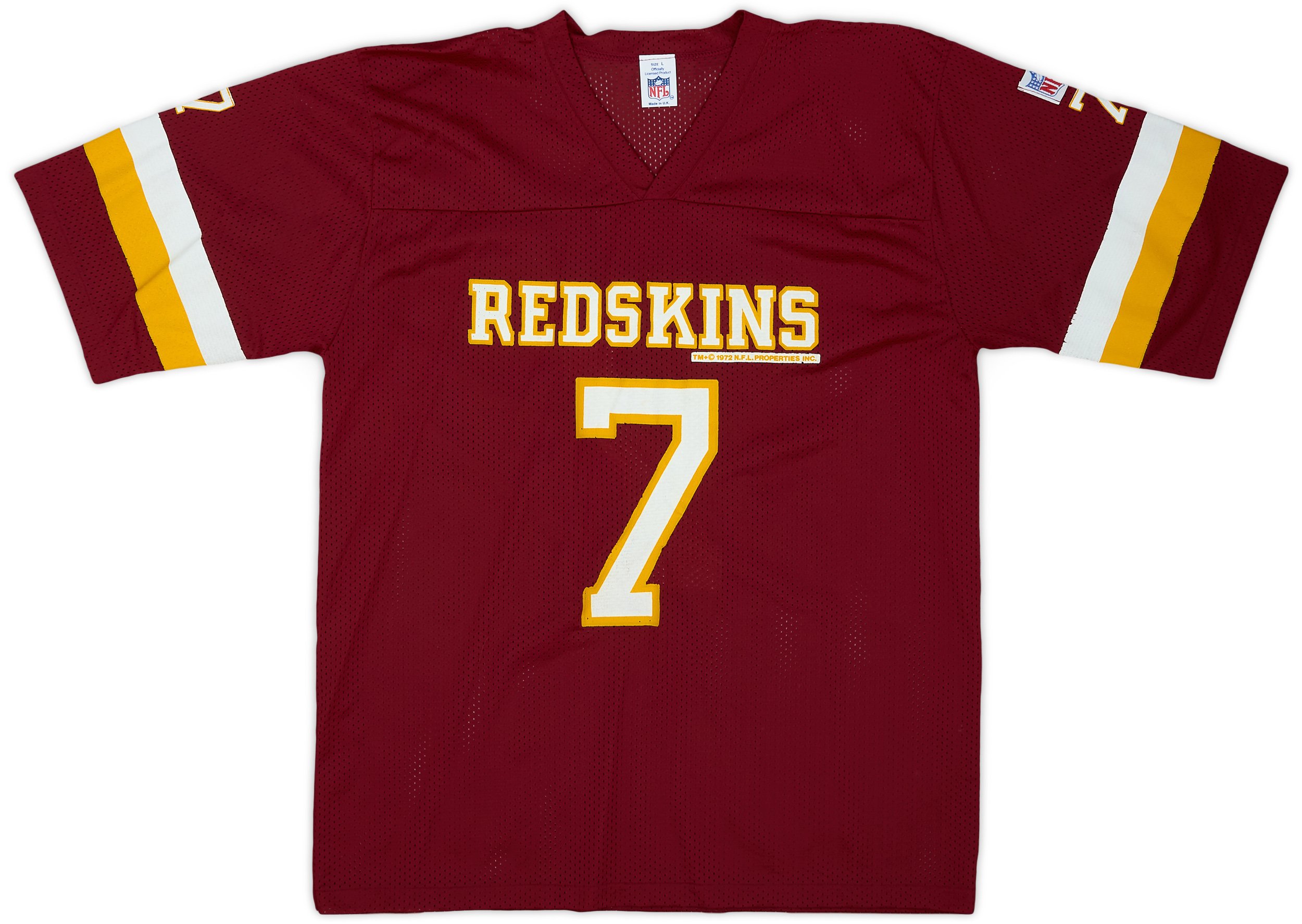 1990s Washington Redskins #7 Training Jersey