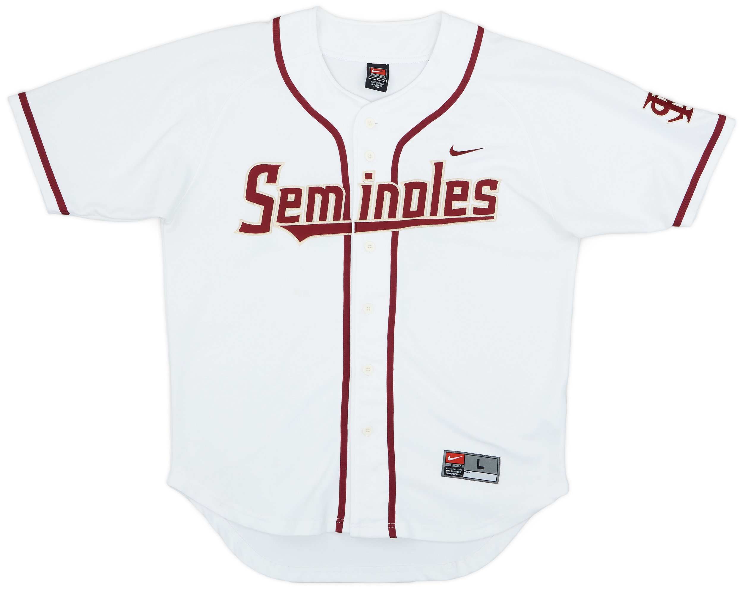2002 Florida State Seminoles Home Jersey