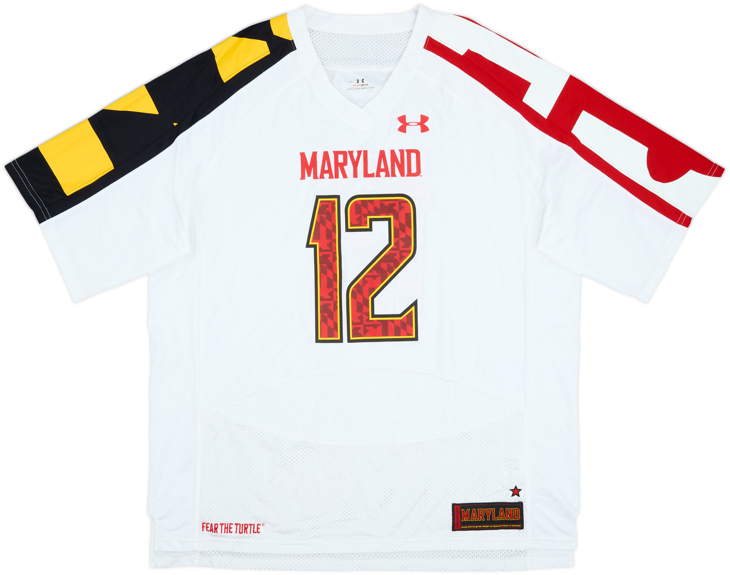 2011-13 Maryland Terrapins Dorsey #12 Away Jersey