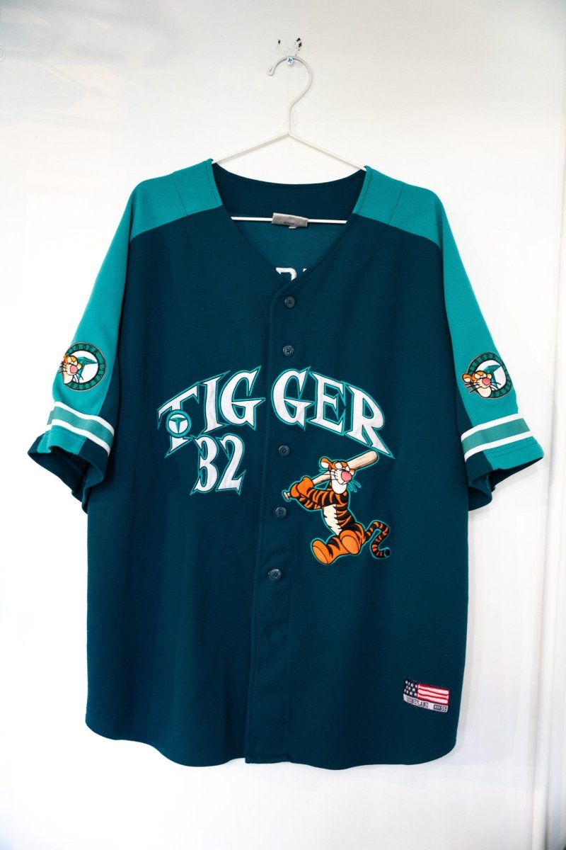 90s Disney Tigger Baseball Seattle Mariners Style Jersey