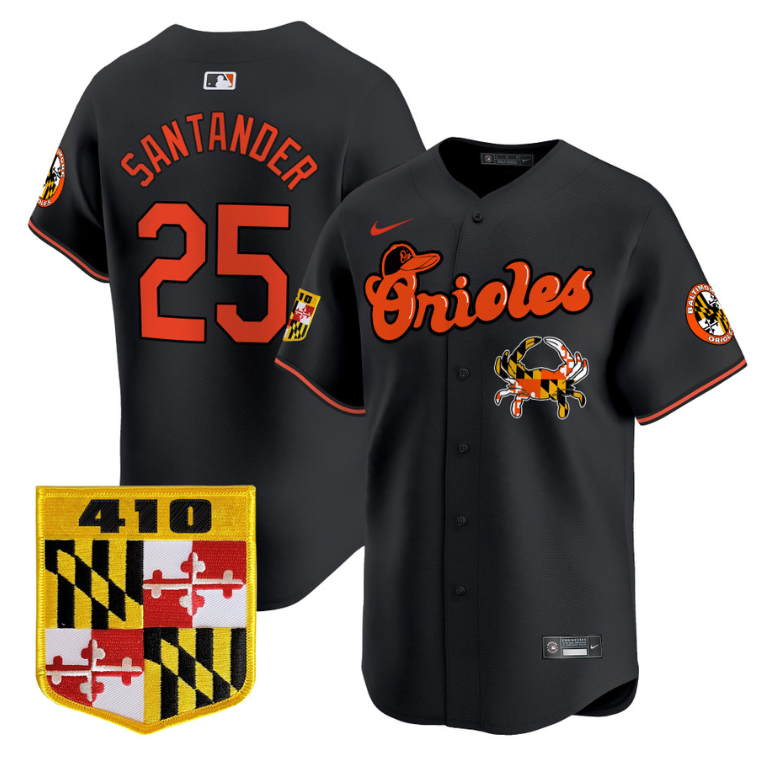 Anthony Santander #25 Baltimore Orioles Chesapeake Crab Patch Limited Jersey