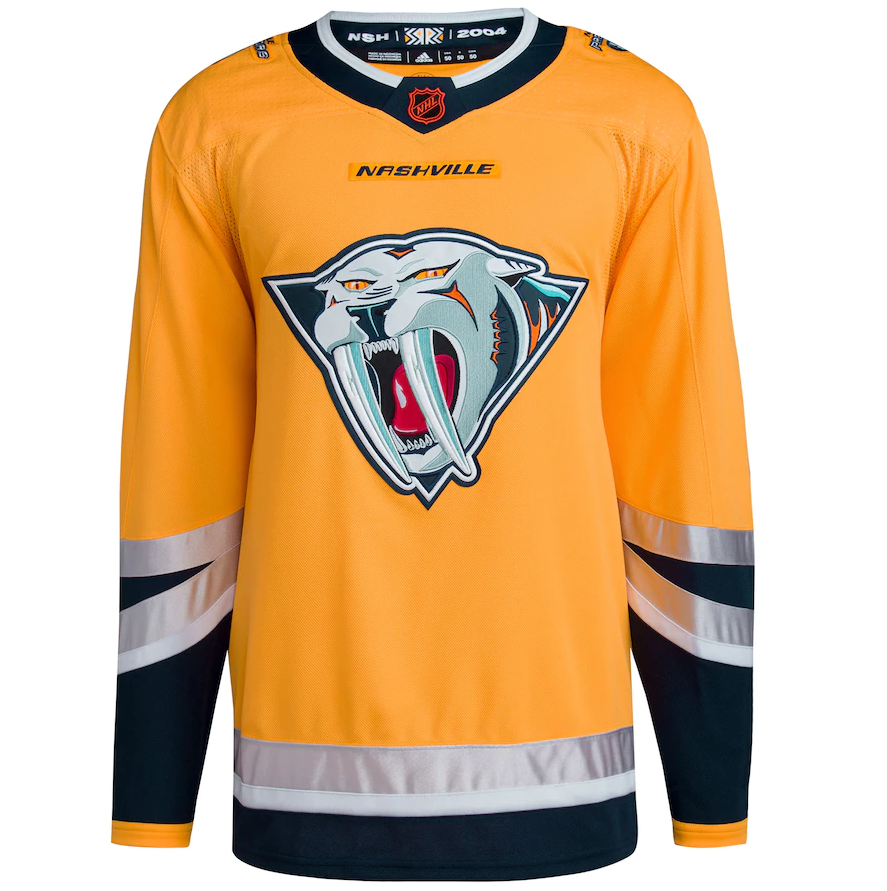 Any Name And Number Nashville Predators Reverse Retro Jersey (Customized Model)