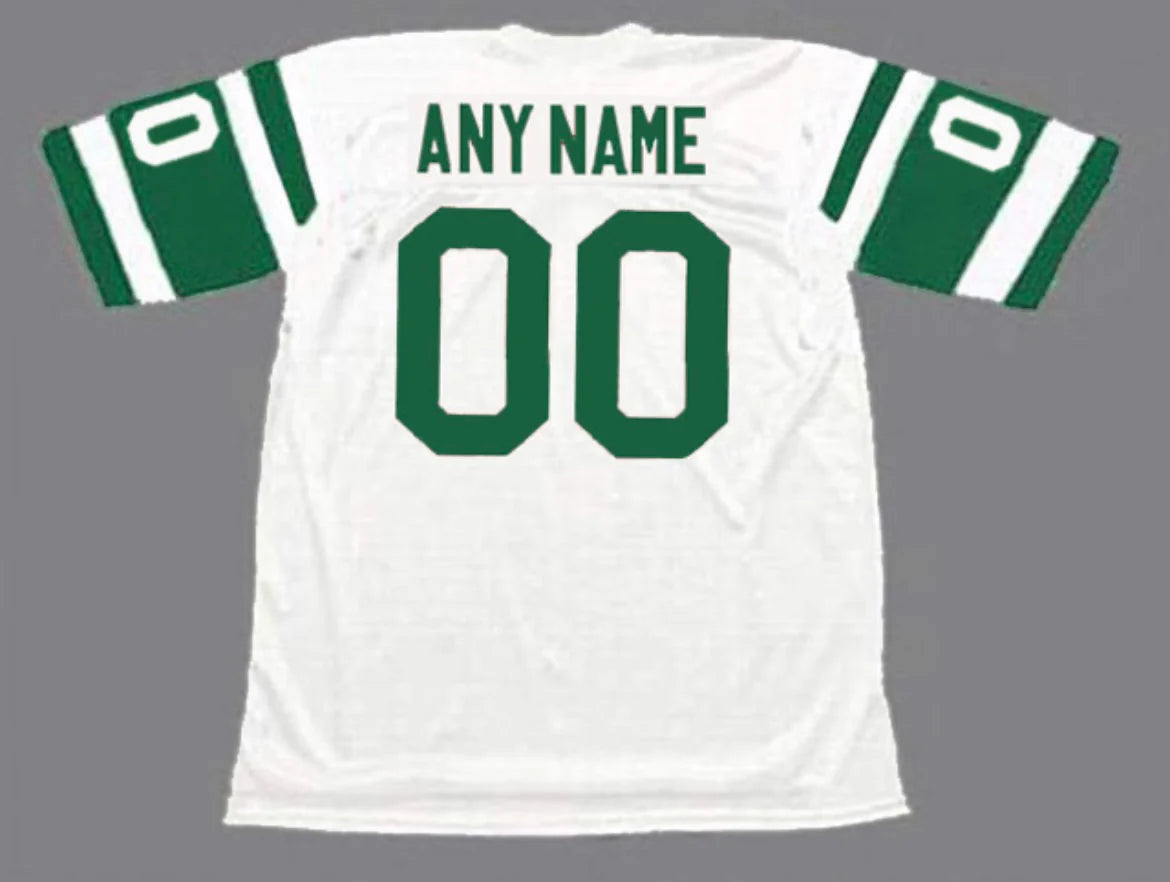 Any name Number New York Jets customized jersey White