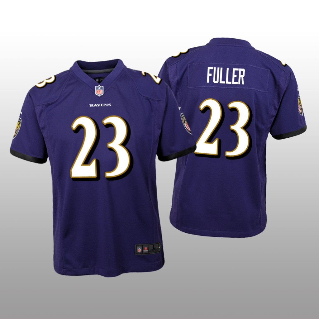 Baltimore Ravens Kyle Fuller Purple Limited Jersey
