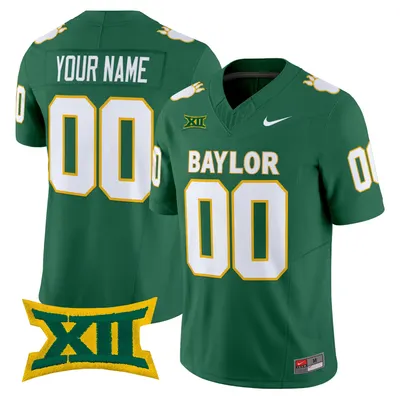 Baylor Bears Throwback Custom Jersey Stitched