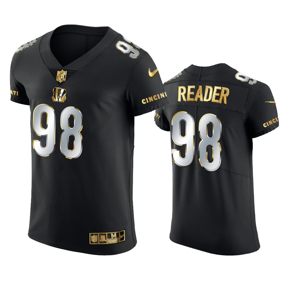 Bengals Dj Reader Golden Edition Black Limited Jersey