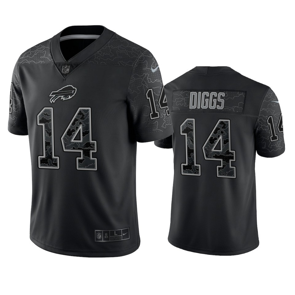 Bills Stefon Diggs Black Limited Jersey