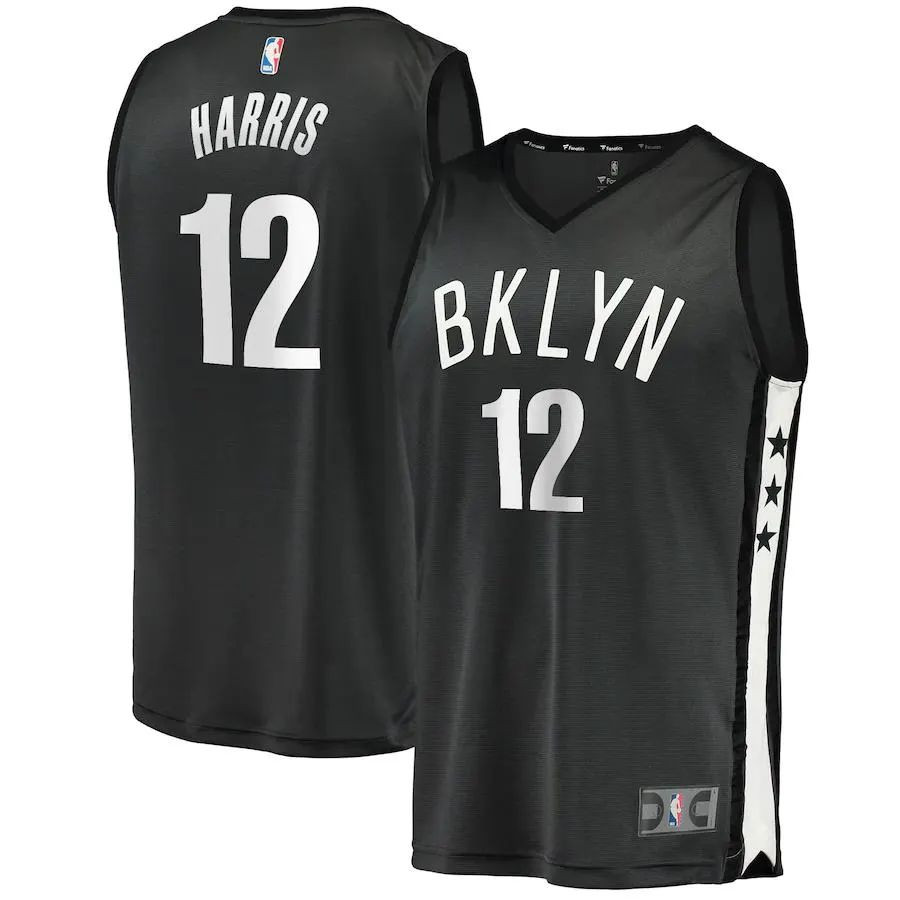 Brooklyn Nets Joe Harris Charcoal Swingman Jersey - Statement Edition