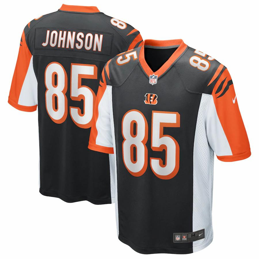 Chad Johnson Cincinnati Bengals Throwback Black Limited Jersey