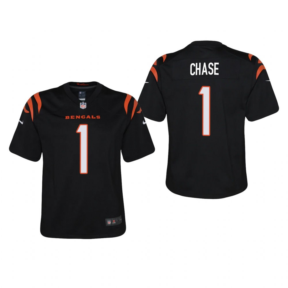 Cincinnati Bengals JaMarr Chase Black Limited Jersey - Edition 4