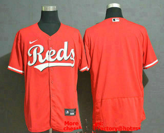 Cincinnati Reds Limited Blank Flex Base Jersey - Red