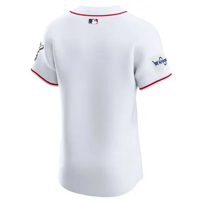 Cincinnati Reds White Home Patch Stadium Jersey