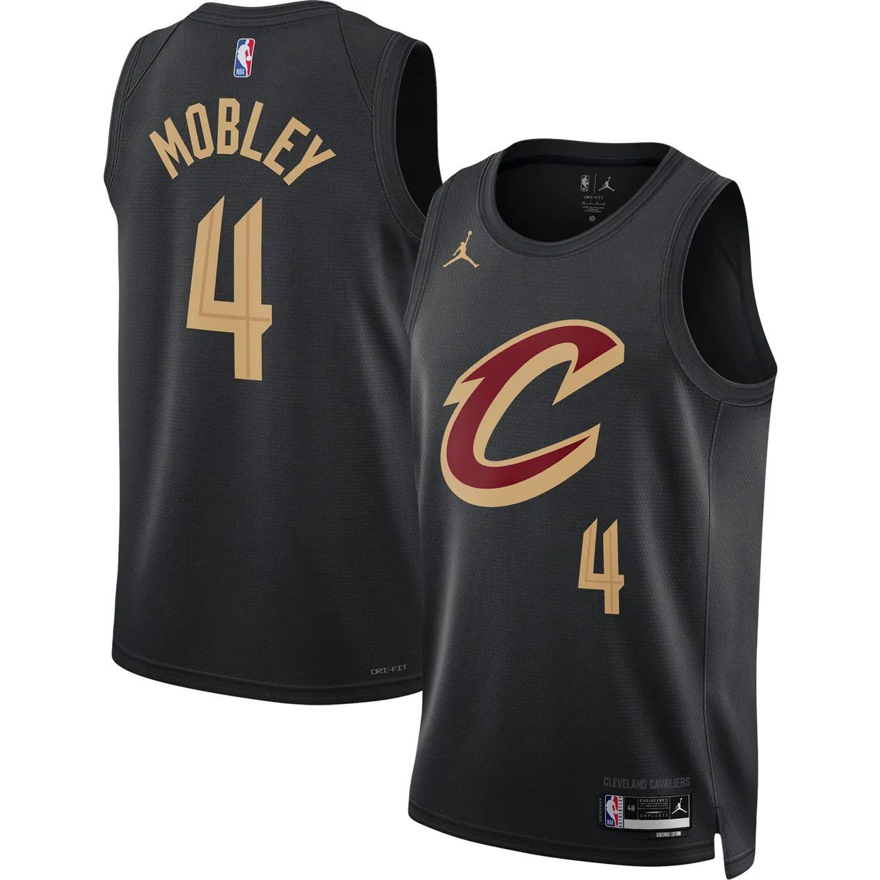 Cleveland Cavaliers Evan Mobley Black Swingman Jersey - Statement Edition