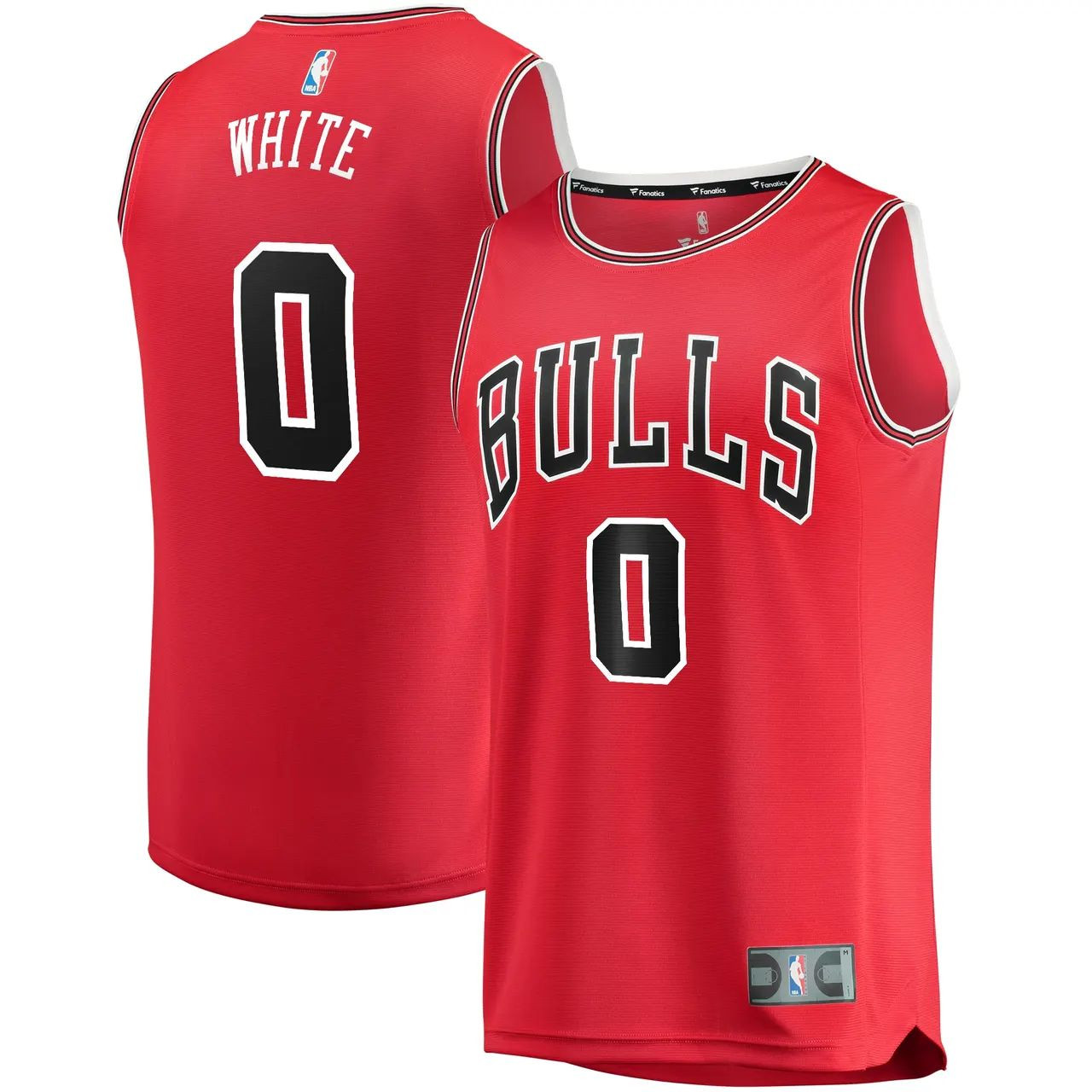 Coby White Chicago Bulls Statement Edition Fast Break Swingman Jersey - Red