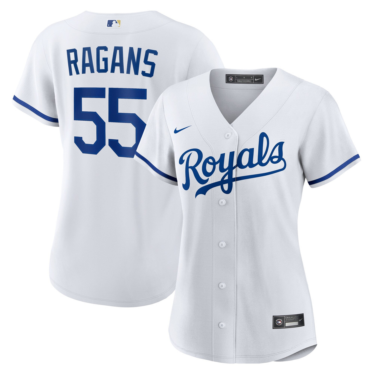 Cole Ragans #55 Kansas City Royals Home Limited Jersey - White