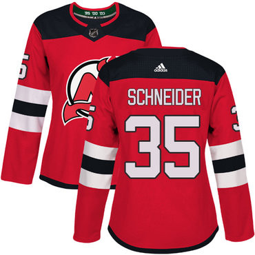 Cory Schneider #35 New Jersey Devils Home Jersey - Red