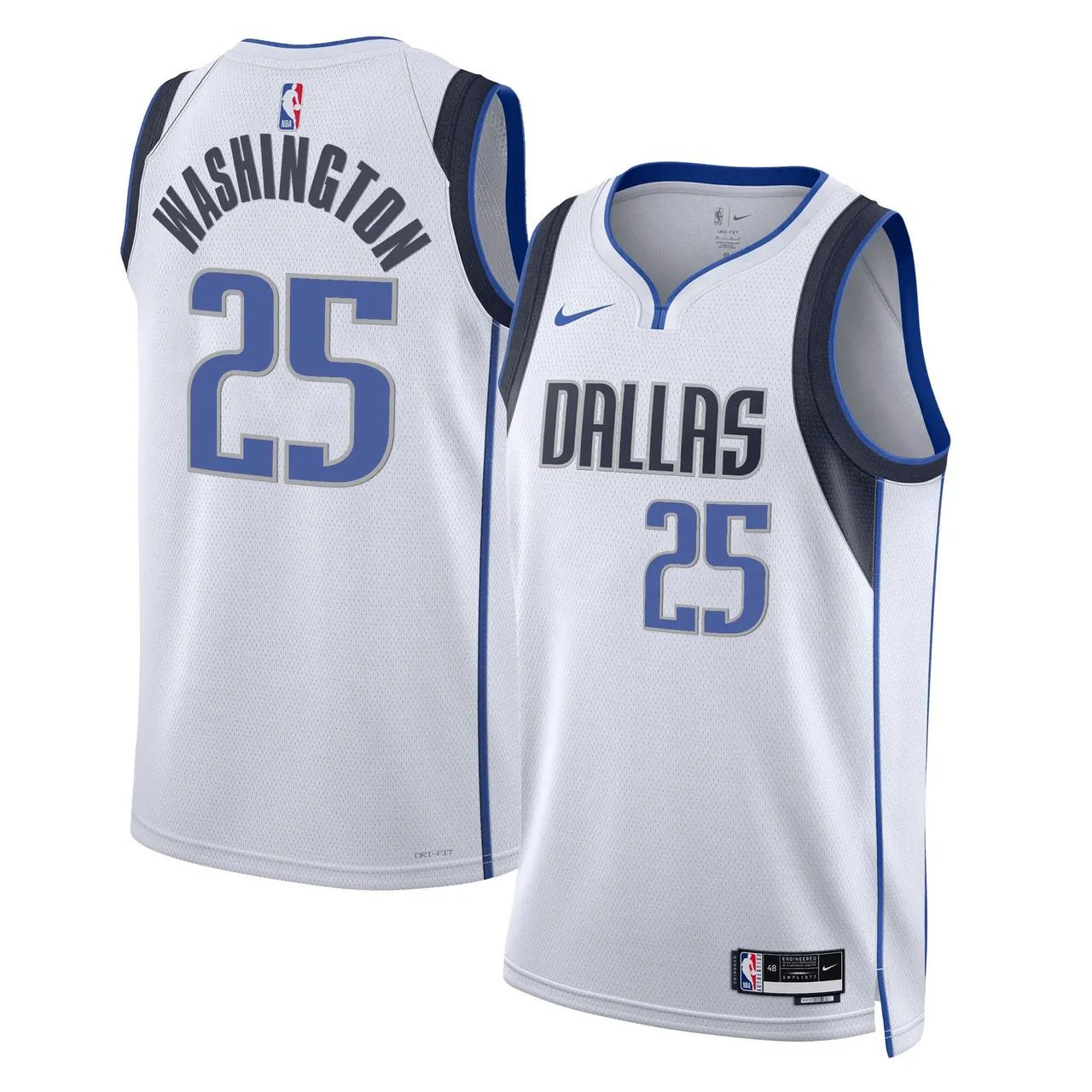Dallas Mavericks #25 City Edition Swingman Jersey - White