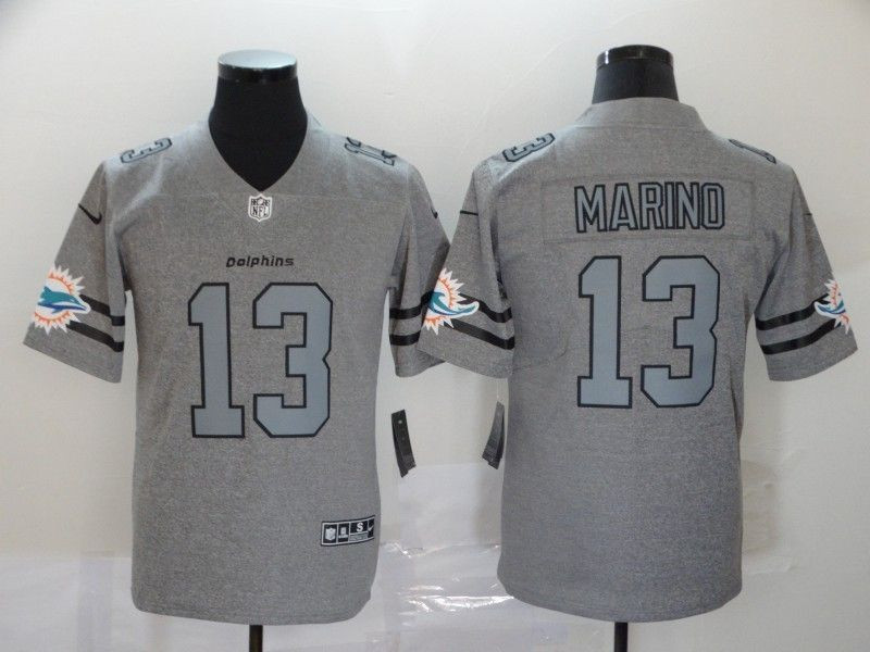 Dan Marino 13 2020 Grey Limited Jersey