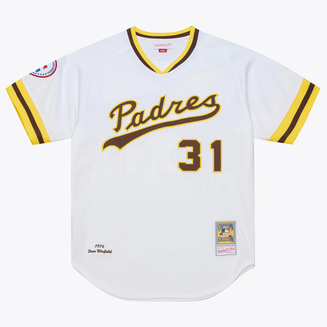 Dave Winfield #31 San Diego Padres 1976 Jersey - White