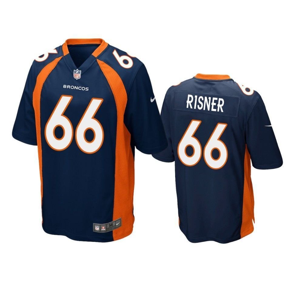 Denver Broncos Dalton Risner 2019 Draft Navy Limited Jersey - Edition 2