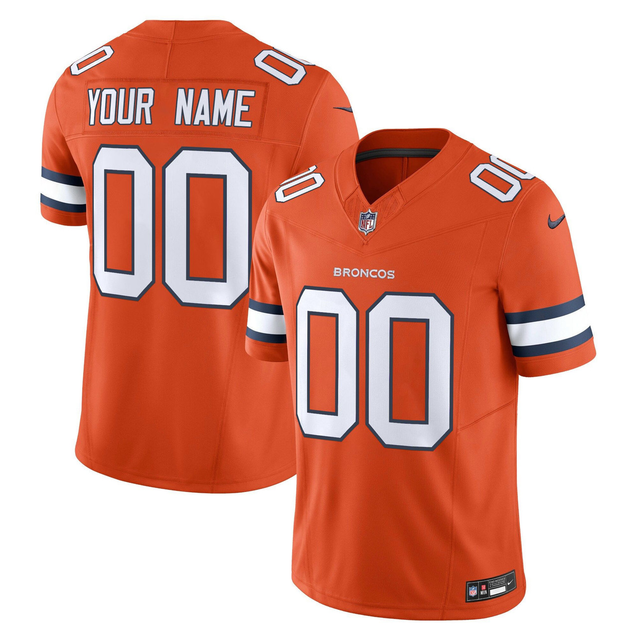 Denver Broncos Throwback Custom Limited Jersey - Edition 1