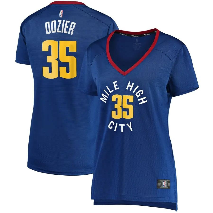 Denver Nuggets Blue Swingman Jersey - Statement Edition