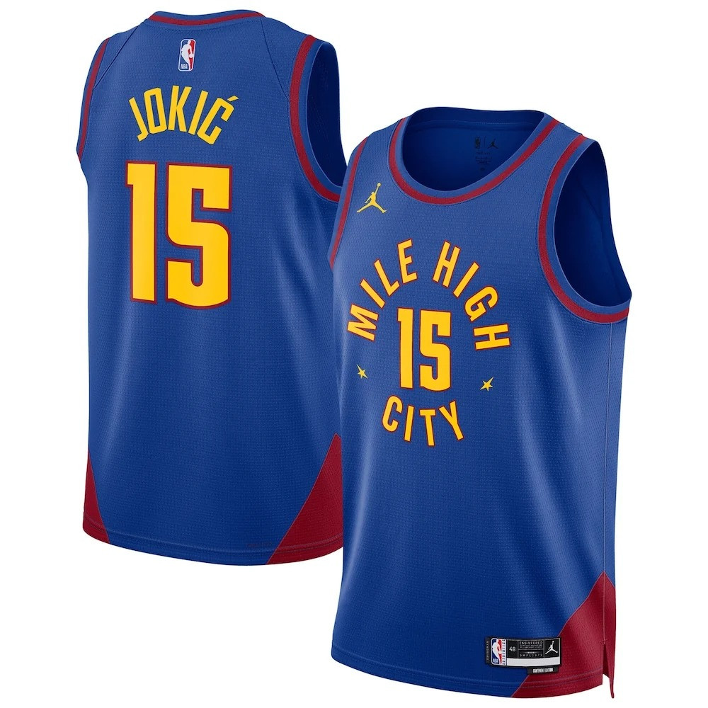 Denver Nuggets Statement Jokic Swingman Jersey