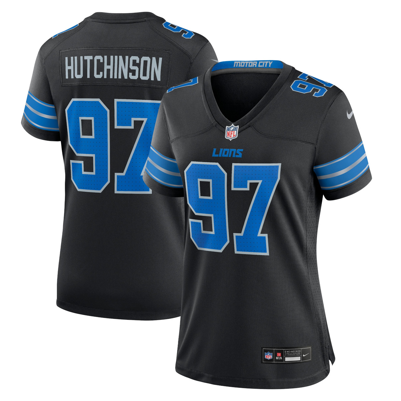Detroit Lions Aidan Hutchinson Black 2nd Alternate Limited Jersey - Edition 2