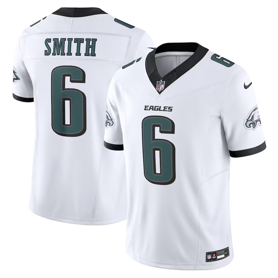 Devonta Smith #6 Philadelphia Eagles Limited Jersey - White