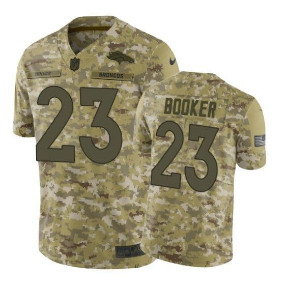 Devontae Booker Camo Denver Broncos Limited Jersey