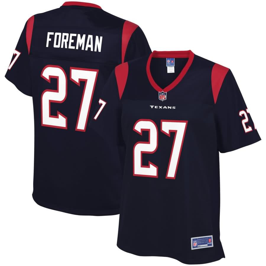 Donta Foreman Houston Texans Navy Limited Jersey - Edition 2