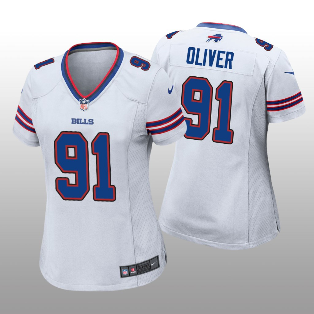Ed Oliver Buffalo Bills White Draft Limited Jersey