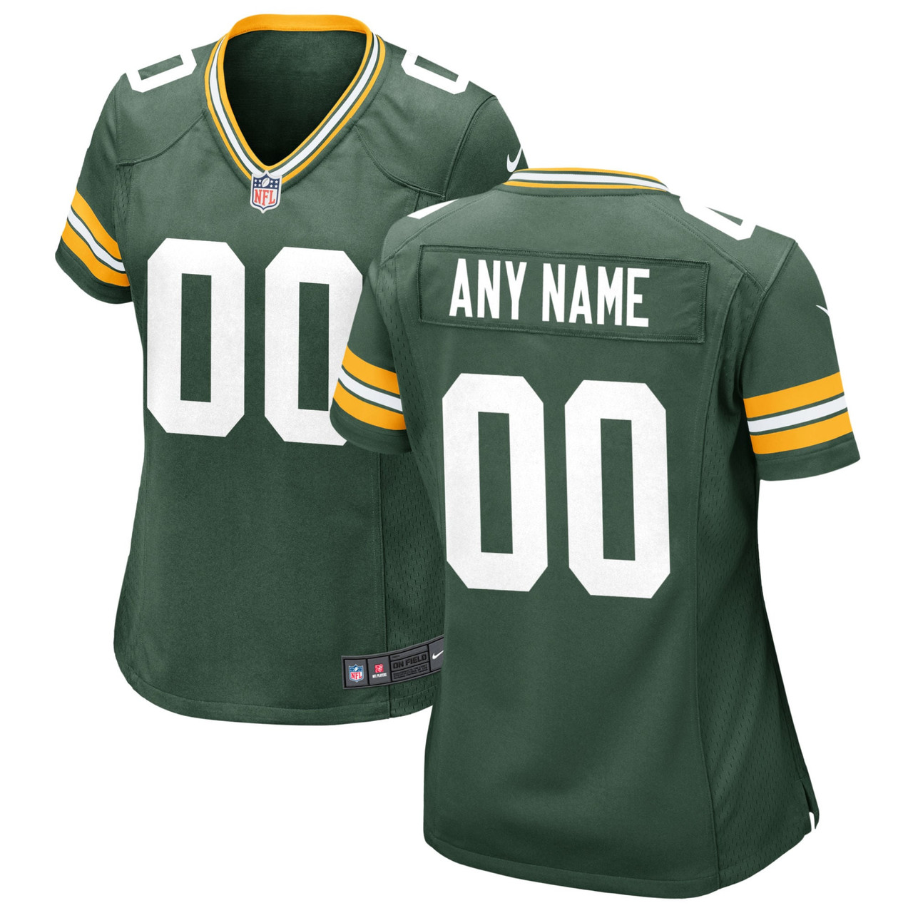 Green Bay Packers Green Style 3 Limited Football Jersey