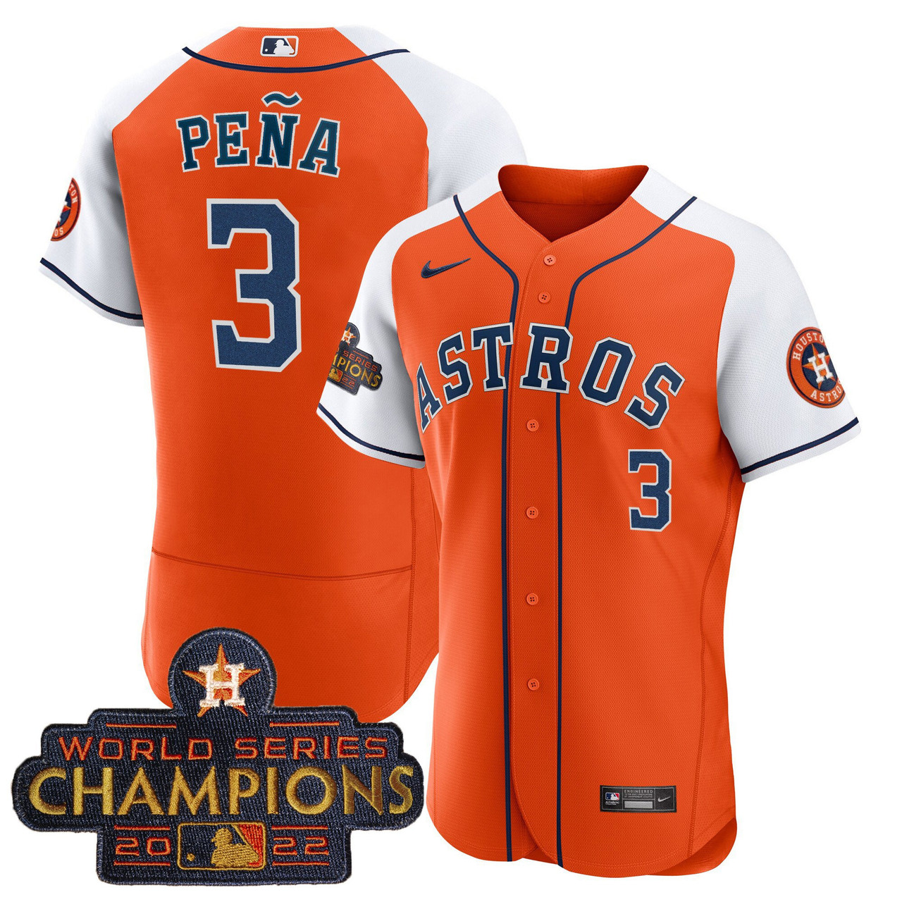 Houston Astros 2023 Alternate Flex Base V2 Limited Jersey - Gold