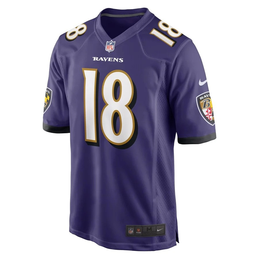 James Proche Ii Baltimore Ravens Limited Jersey - Purple