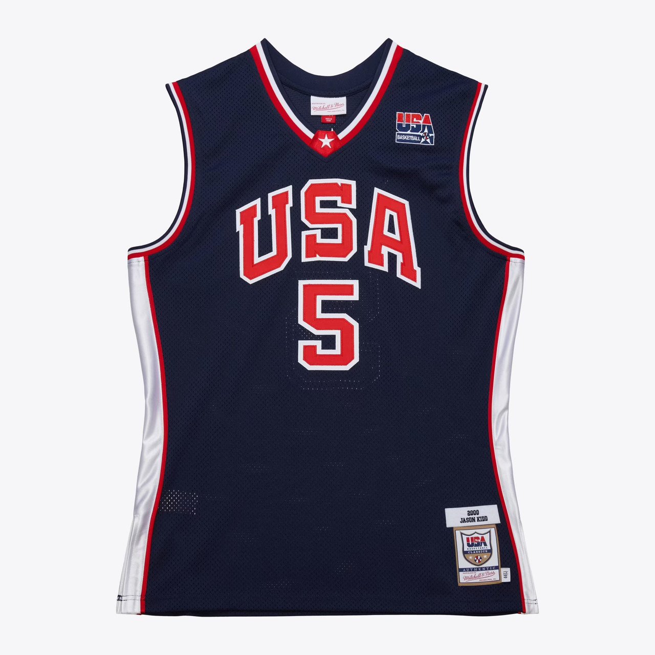 Jason Kidd Team 2000 USA Jersey - Navy