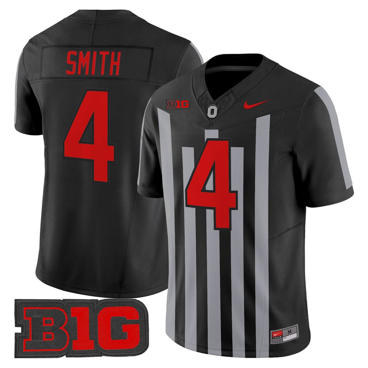 Jeremiah Smith #4 Ohio State Buckeyes Throwback Limited Jersey