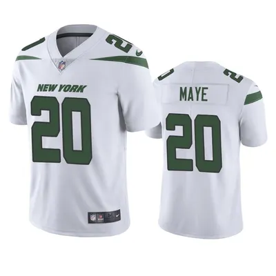 Jets Marcus Maye White Limited Jersey
