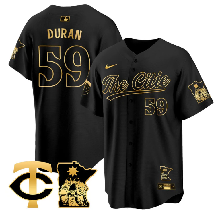 Jhoan Duran #59 Minnesota Twins 2025 City Connect Concept Limited Jersey