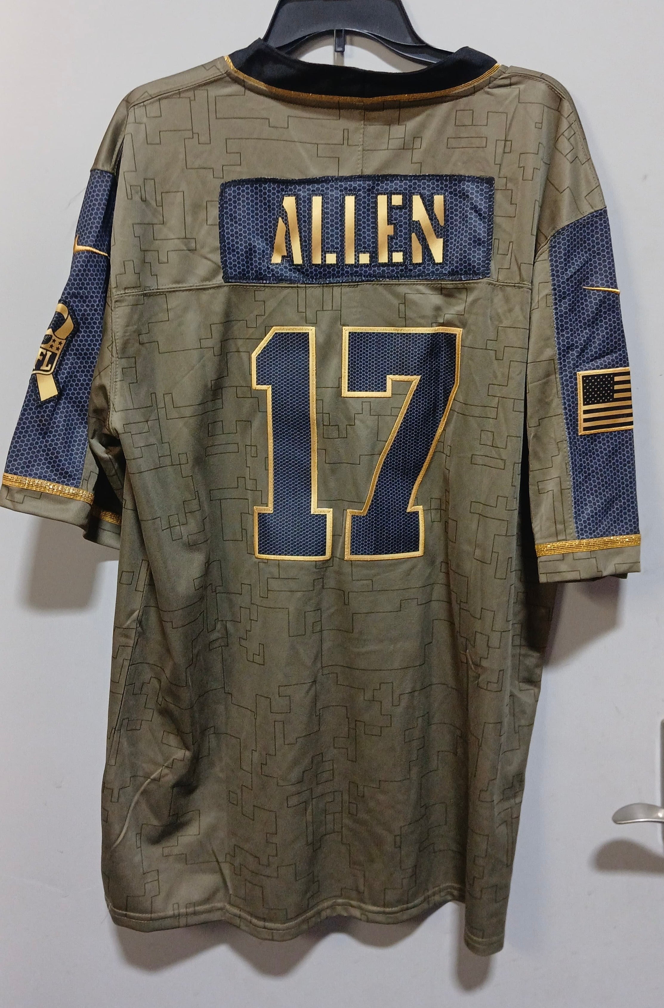 Josh Allen Buffalo Bills military salute to service Jersey