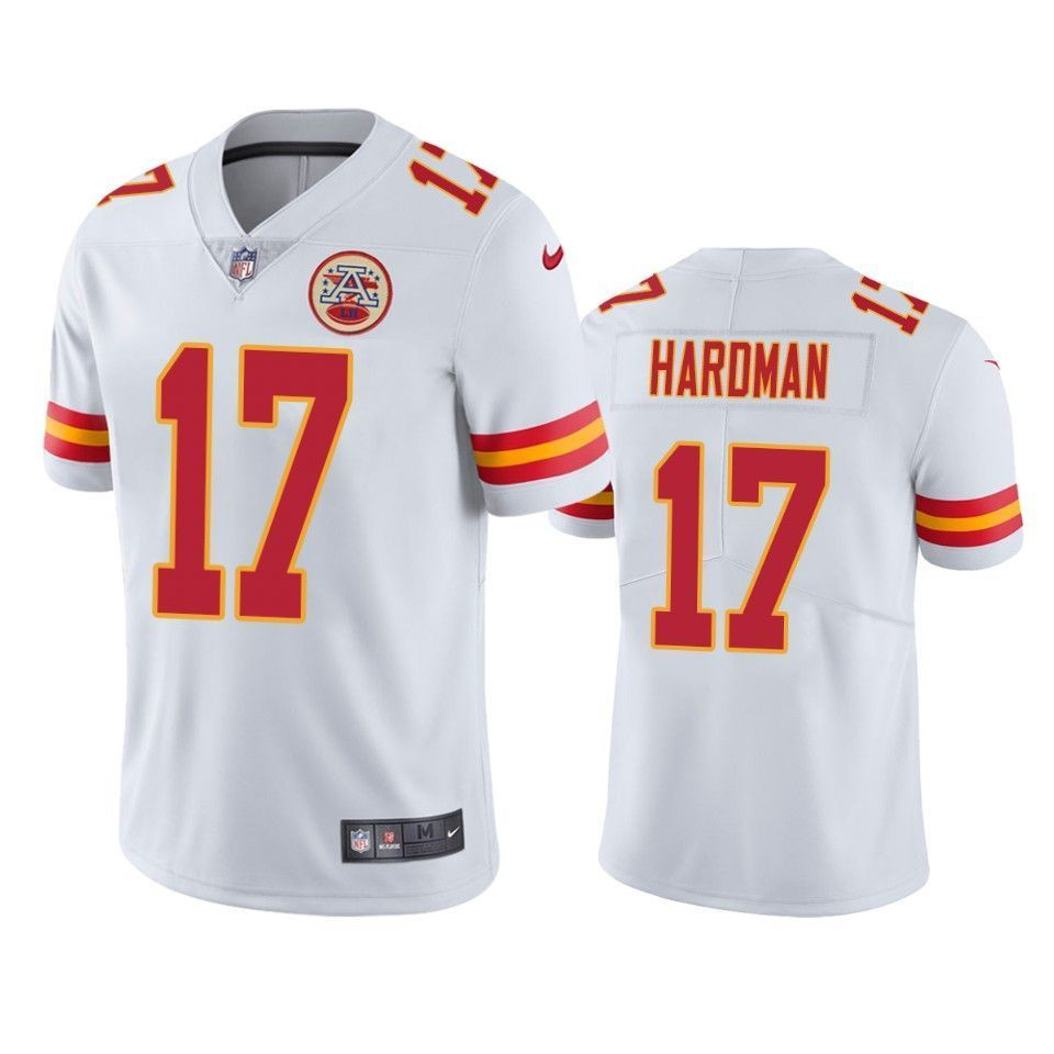 Kansas City Chiefs Mecole Hardman 2019 Draft White Limited Football Jersey