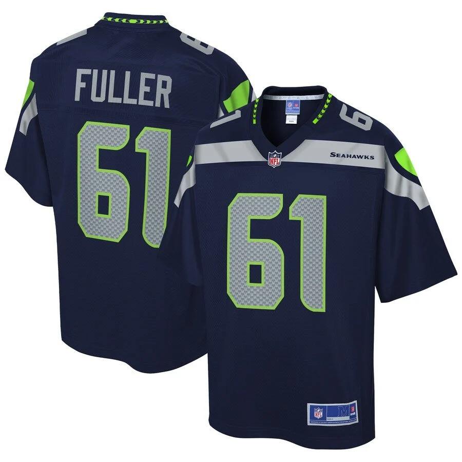 Kyle Fuller #23 Seattle Seahawks Nfl Pro Line Limited College Team Color Jersey - Navy