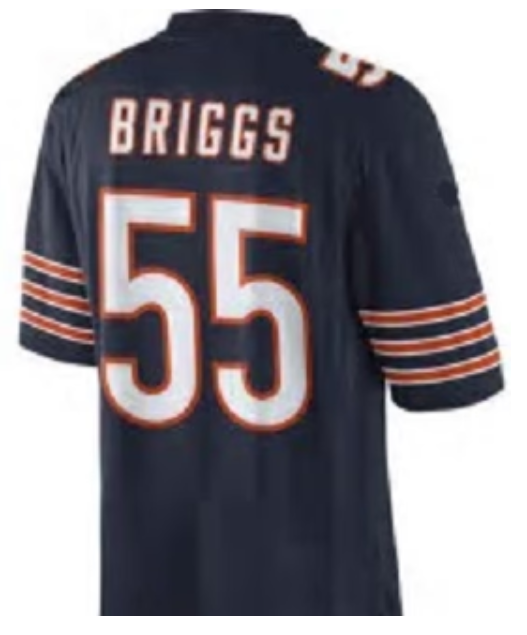 Lance Briggs Chicago Bears Custom Throwback Navy Limited Jersey