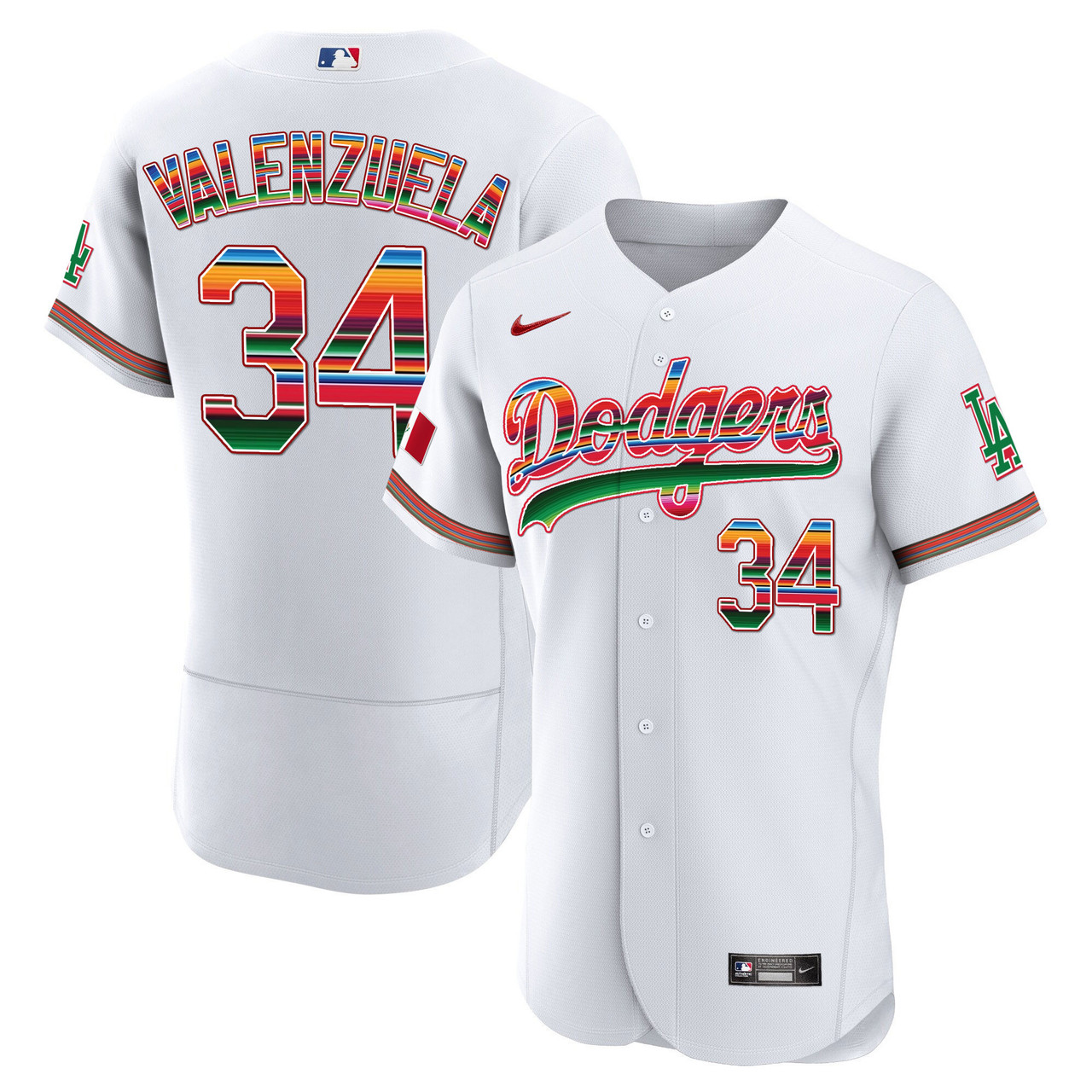 Los Angeles Dodgers Mexico Flex Base Limited Jersey