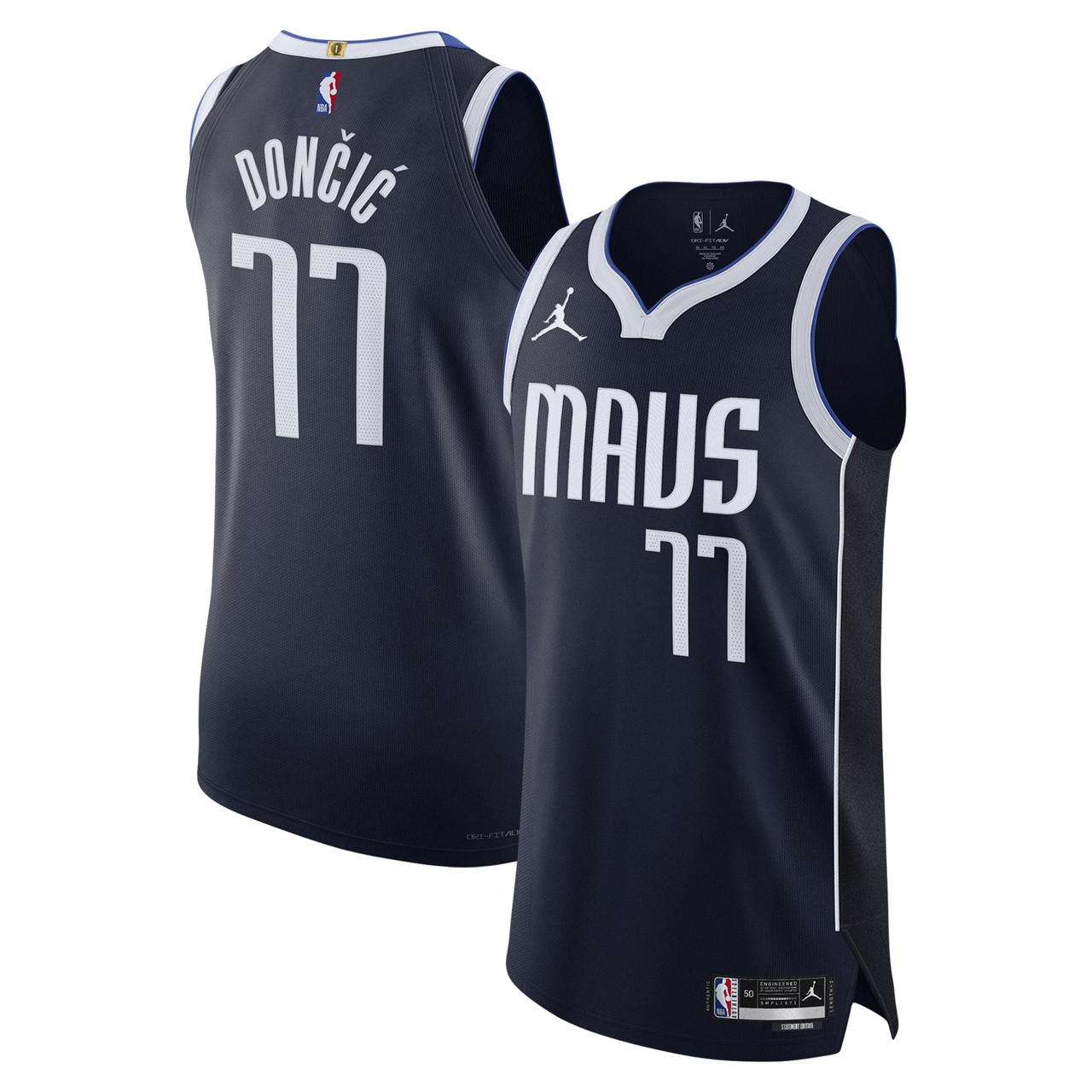 Luka DonÄiÄ‡ Dallas Mavericks Statement Edition Player Jersey - Navy