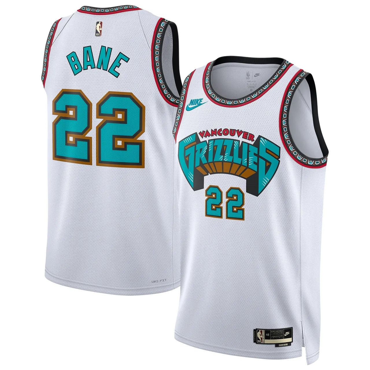 Memphis Grizzlies Desmond Bane White 2024/25 Swingman Jersey - Classic Edition
