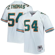 Men's Zach Thomas White Miami Dolphins Legacy Replica Jersey