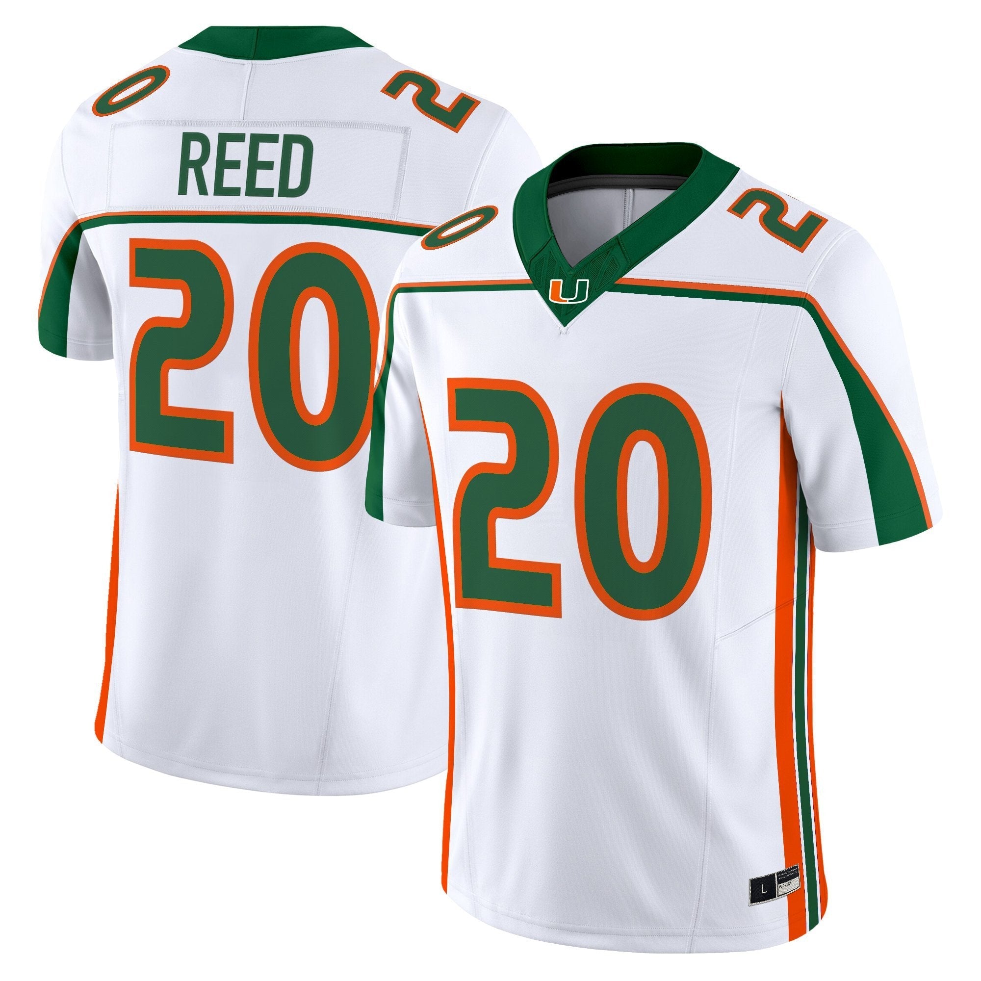 MIA Throwback Jersey Stitched - Ed Reed