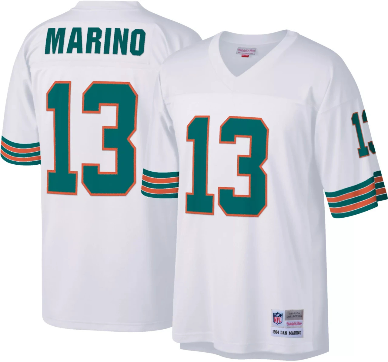 Miami Dolphins Dan Marino 13 1984 Throwback Limited Jersey